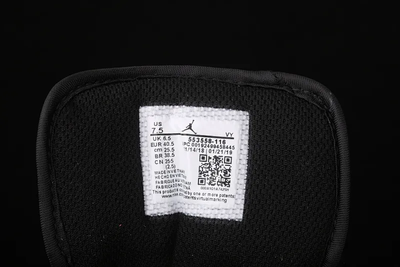 All Categories Air Jordan Jordan Series Basketball Shoes Air Jordan 1 Low New Version Air Jordan 1 Low AJ1 Joe 1 Low Top Leather Black Toe 553558-116